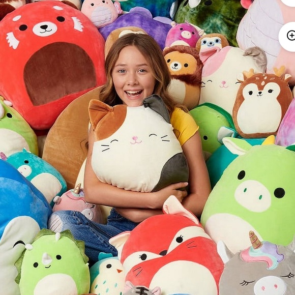 SQUISHMALLOWS ANGIE THE BROWN CELEBRATION DOG PLUSH TOY ANIMAL - Picture 7 of 9